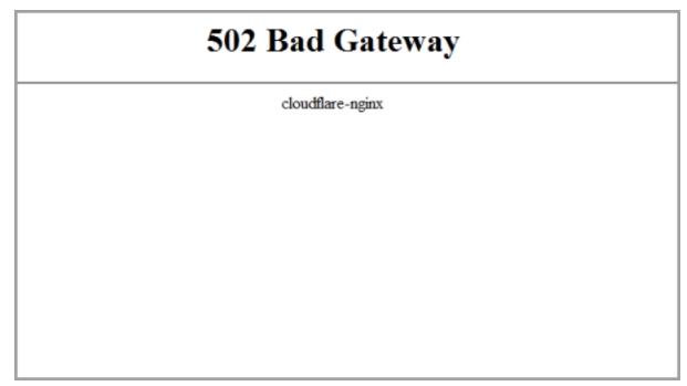 Как исправить ошибку 502 Bad Gateway на веб-серверах